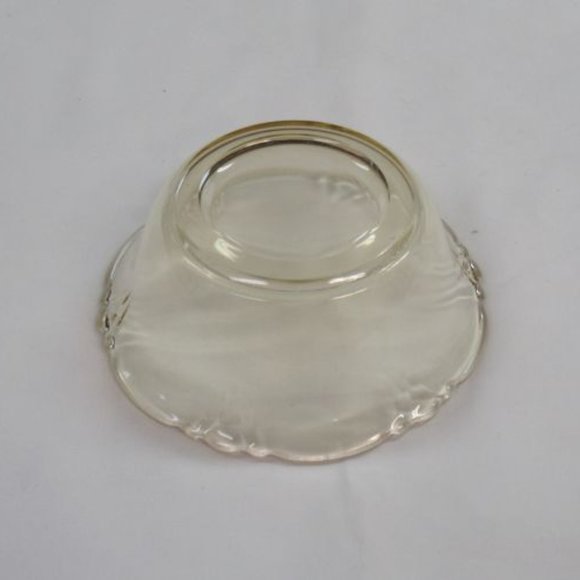 Heisey Sahara Yellow EMPRESS Blank 1401 4 1/4 Inch Berry Bowl - Picture 4 of 4